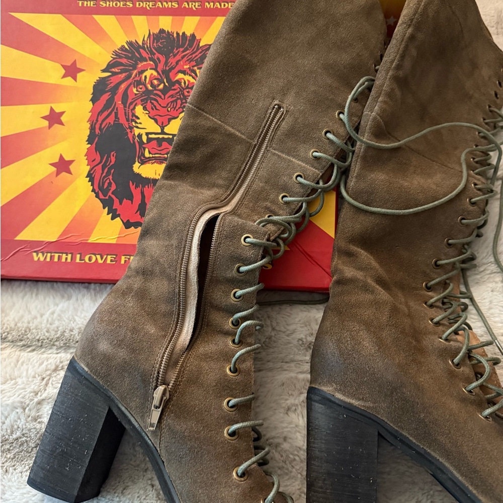 Jeffrey Campbell Lace Up Sandal/Boots